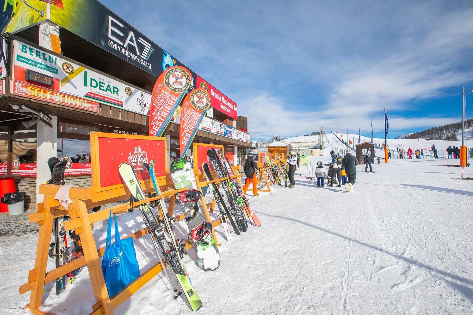 Studio Clotes Ski In - Ski Out - Happy Rentals Oulx Exteriér fotografie